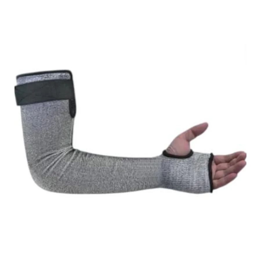 Manga anticorte con pulgar